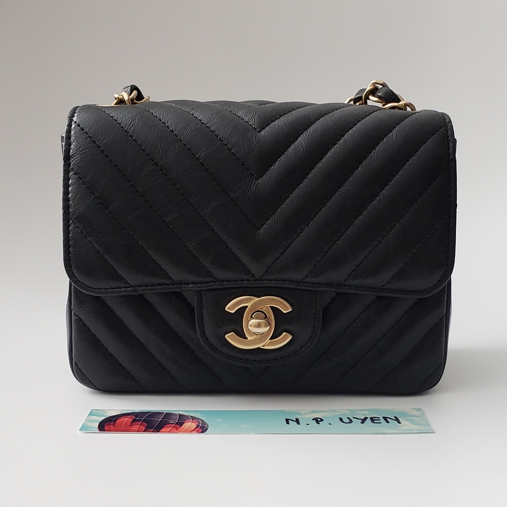 Authentic CHANEL Mini Square Bag